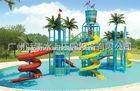 Water Fun Park Kids Water Playground With Fiberglass Spiral Water Slide