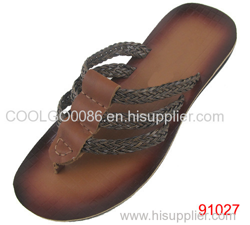 newest arrival men slippers manufacturer