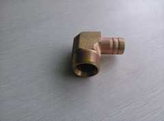 Copper Hydraulic Adapter plated with zinc color