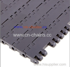 Solid Top 7705 modular plastic conveyor belts in conveyor system