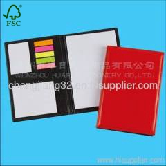 Sticky notebook Pad PU set