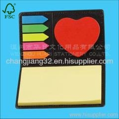 Sticky note Pad PU set