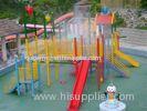 Outdoor Kids Water Playground With Water slide and water toys for outdoor water park