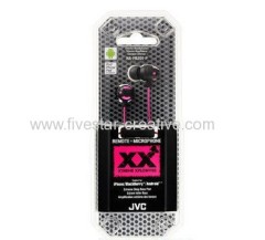 JVC HA-FR201 Pink XX Xtreme Xplosives Deep Bass In-Ear Headphones China manufacturer