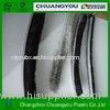 Black Bottom Door Rubber Sealing Strip / Brush Weather Stripping