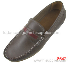 wholesale factory men leather casual shoes