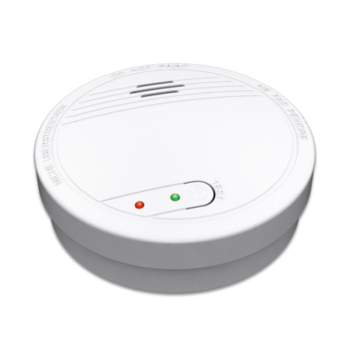 AC powered smoke detector with 9V battery