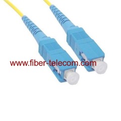 SC-SC Single mode Simplex Fiber Optic Patch Cord