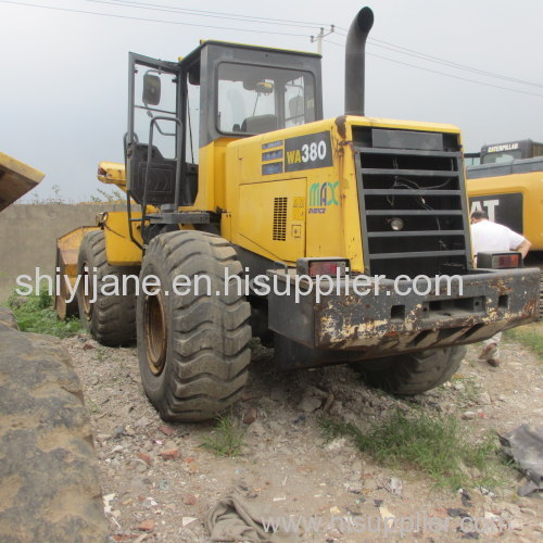 used komatsu loader wa380 original from Japan