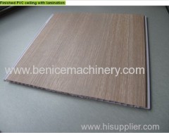 PVC ceiling board production line