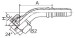 Hydraulic hose fitting with Zinc plated metric female 24 conewith o0-ring DIN 3865 Crimpe fitting 20441