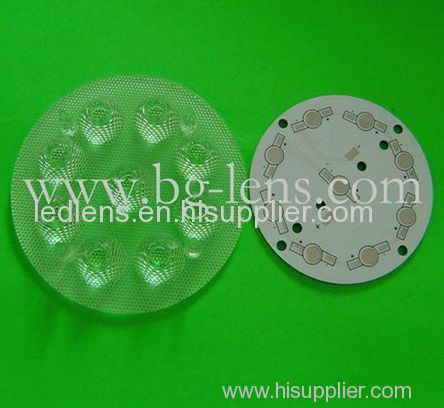9W led lens with PCB