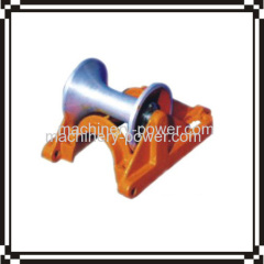 Cable ground roller steel pipe high sup port