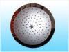 ABS / Chrome Plated Overhead Shower Head , Saturating Spray With Silver Color