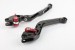 Foldable Extendable Brake Clutch Levers For Kawasaki ZX6R 95 96 97 99 ZZR600 ZX6 Suzuki GSXR 600 750 06 - 10 07 08 09