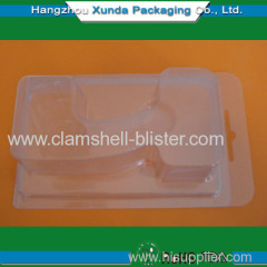 Plastic clamshell hardware packaging