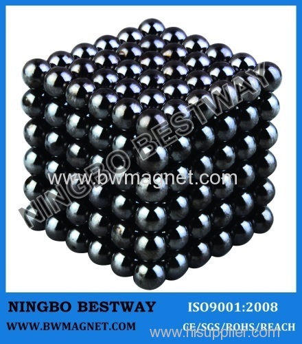 Neomagnet Ball Black Ni Coating