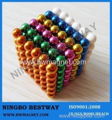 N35 D5mm Colorful Magnet sphere Toy