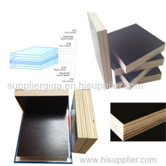 factory for sale 4*8 black/brown 12mm Melamine plywood sheet price