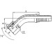 45degree jic female 74degree hydraulic fittinghydraulic fitting