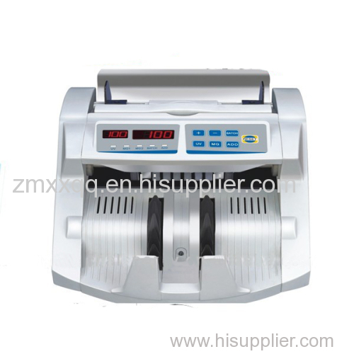 Euro/US dollar big LCD display screen Money Counter with UV/MG