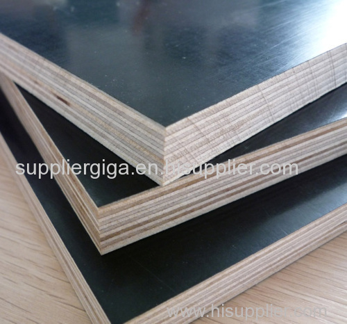factory for sale 3*6 black/brown wholesale two times hot press Melamine poplar core plywood