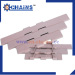 Plastic slat top double hinge conveyor belt