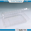 Clear plastic biscuit packaging box