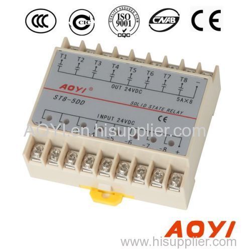 8 input 8 output 40A solid state relay ST8-5DD