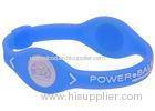 Customized Silicone Power Band Energy Bracelet Wristband 175mm / 190mm