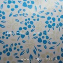 Cotton printed flannel fabric soft handfeel