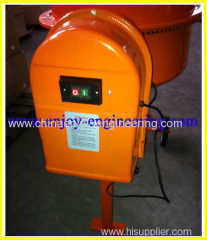 Electric portable concrete mixer with 160L casting gear