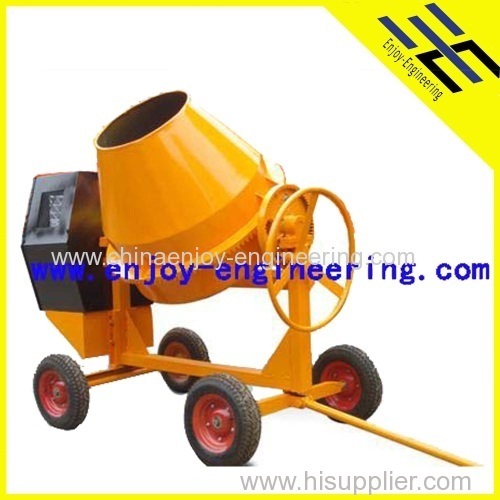 cement mixer with 4wheels ,powered by motor,gasoline or diesel engine