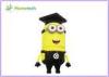 3D Black Cartoon USB,Custom USB Flash Drive with Best Price , Black Minion USB Flash Drive