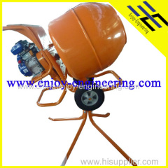 140L casting gear portable gasoline concrete mixer