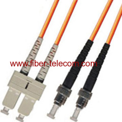 SC-ST Multi Mode Duplex Fiber Optic Patch Cord