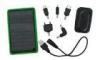 OEM Solar Electronics Charger Mobile Battery Charger 2600MAH for smart phones, GPS, PSP