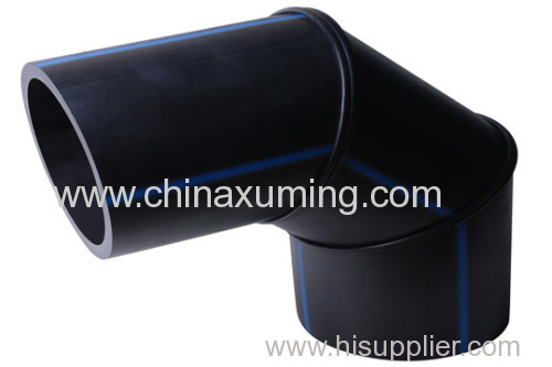 PE Butt Fusion Welding 90 Degree Elbow Pipe Fittings