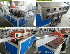 Plastic extrusion machinery for PVC ceiling board