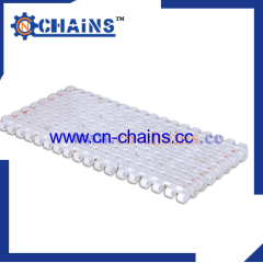 12.7mm pitch flush grid modular conveyor belts