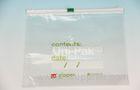 Slider Reclosable Laminated Sachet Pouches Garment Packaging Bags