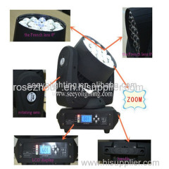 New Stage Light,19pcs*12W LED Zoom Moving Head Light