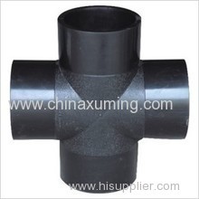 HDPE Butt Fusion Injection Cross Pipe Fittings