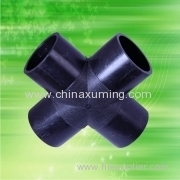 HDPE Butt Fusion Injection Cross Pipe Fittings