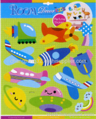 cute plane Scented Sticker