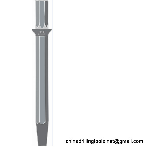 tapered drill rod with 11 degree (Shank 22 mm X 108 mm)
