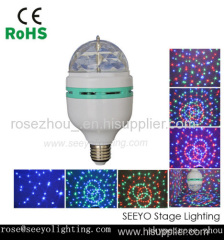 disco bulb 3w full color rotating lamp led bulbs