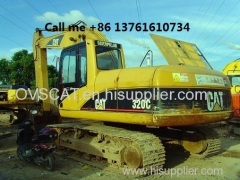 Used Japanese Made Caterpillar 320C Tracked Excavator