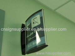 CN-V005 aluminium directory sign