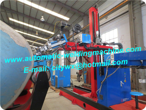 Stationary And Revolve Welding Manipulator For Tank / Pipe / Vessel